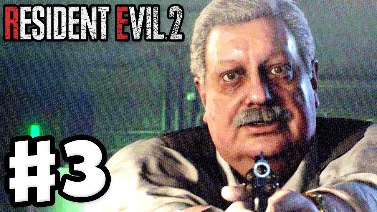 Resident Evil 2 Remake - Gameplay Walkthrough Part 3 - Chief Irons