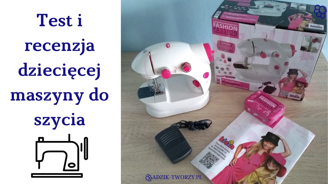 Maszyna do szycia dla dzieci Klein - test i recenzja maszyny