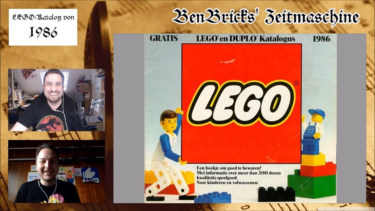 UND WIE WARS DAMALS? | LEGO®-Katalog von 1986 mit MrMeroh