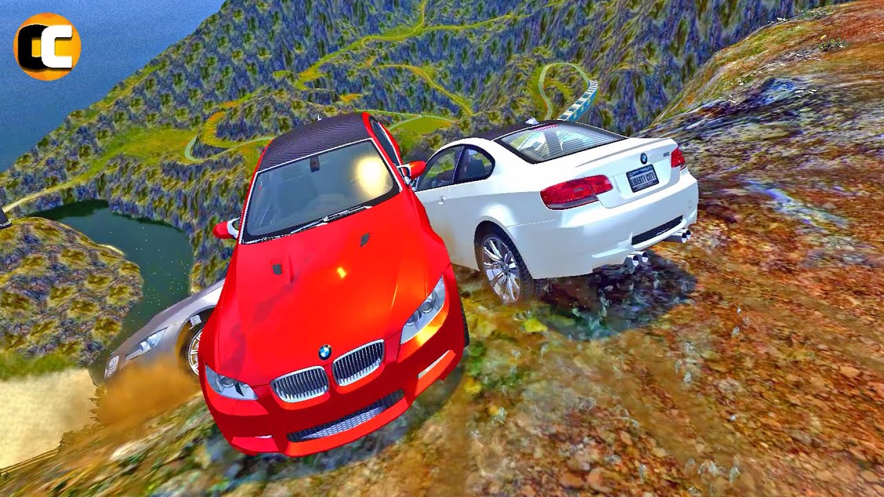 GTA 4 Cliff Drops & Jumps with Real Cars (GTA 4 Crashes/Ragdolls) #8