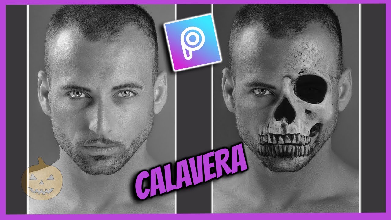 Halloween Picsart / Efecto Craneo Picsart / Especial HALLOWEEN