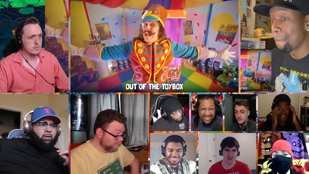 THE TOYBOX | Poppy Playtime Song! Prod. by oo oxygen [REACTION MASH-UP]#1595