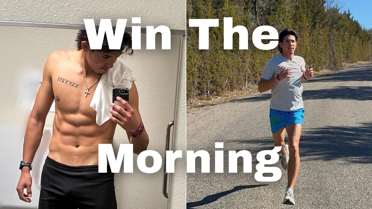 My morning as 21 year old who runs everyday in Japan (59-day run streak)