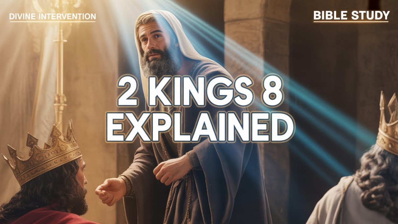 2 Kings Chapter 8 Explained (Bible Study About Divine Intervention)
