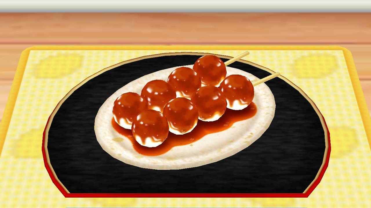 Cooking Mama | Mitarashi Dango