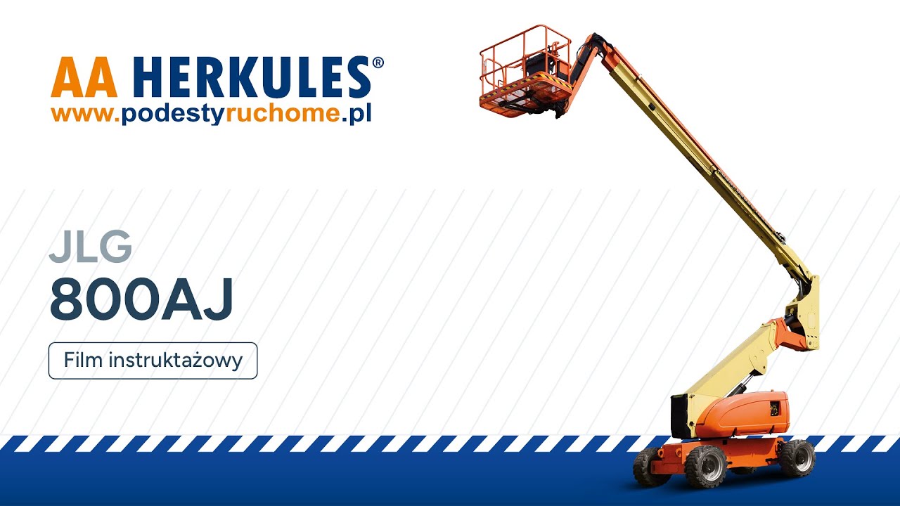 JLG 800AJ - Film instruktażowy | AA HERKULES
