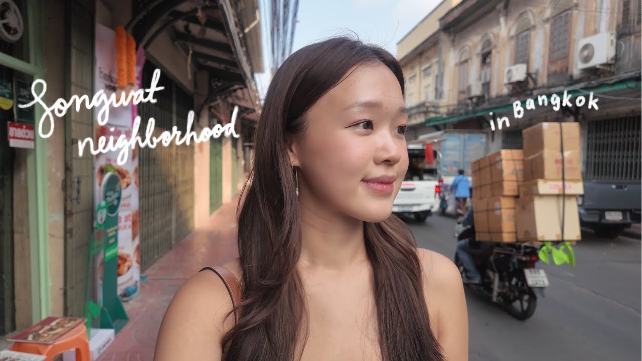 exploring the most instagrammable neighborhood in Bangkok Thailand ~ SONG WAT