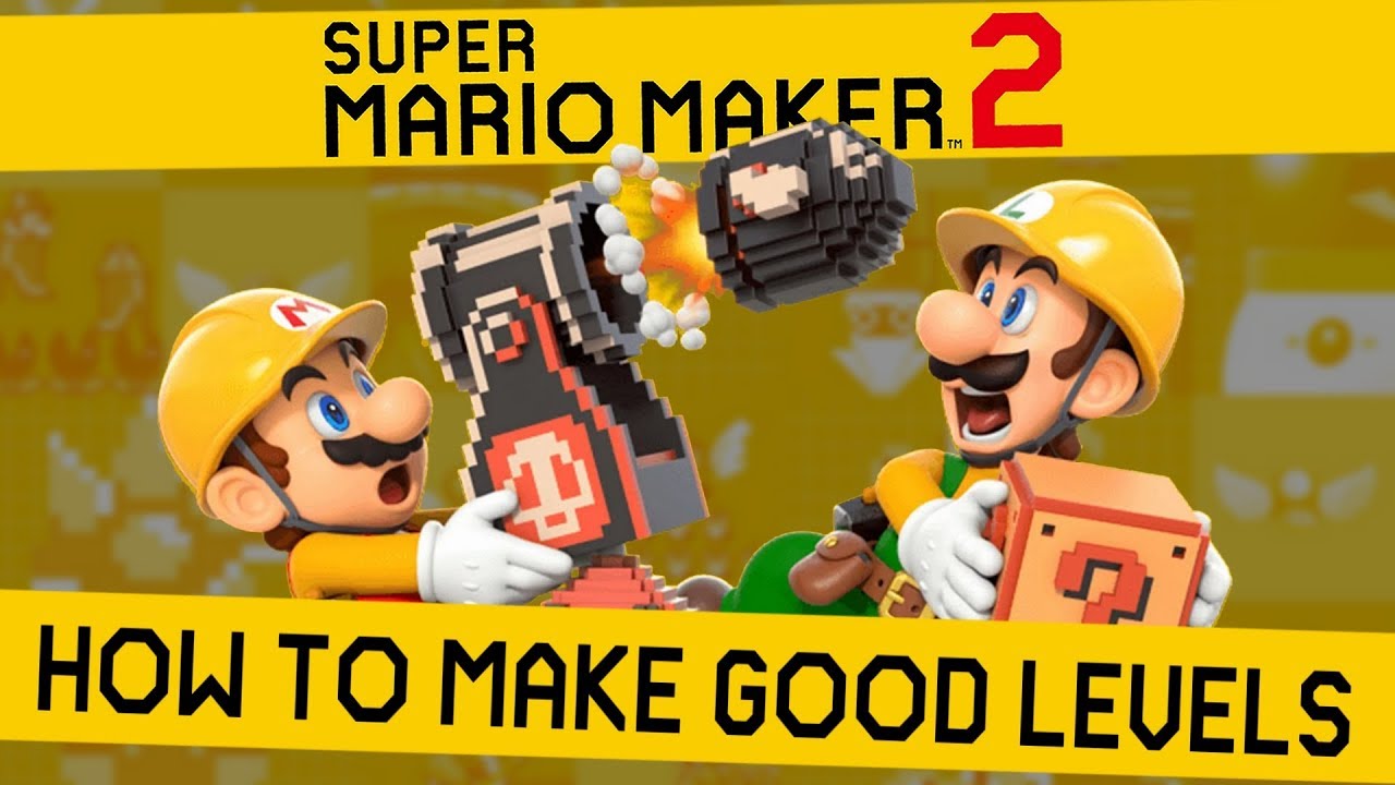 How to make EPIC Super Mario Maker Levels