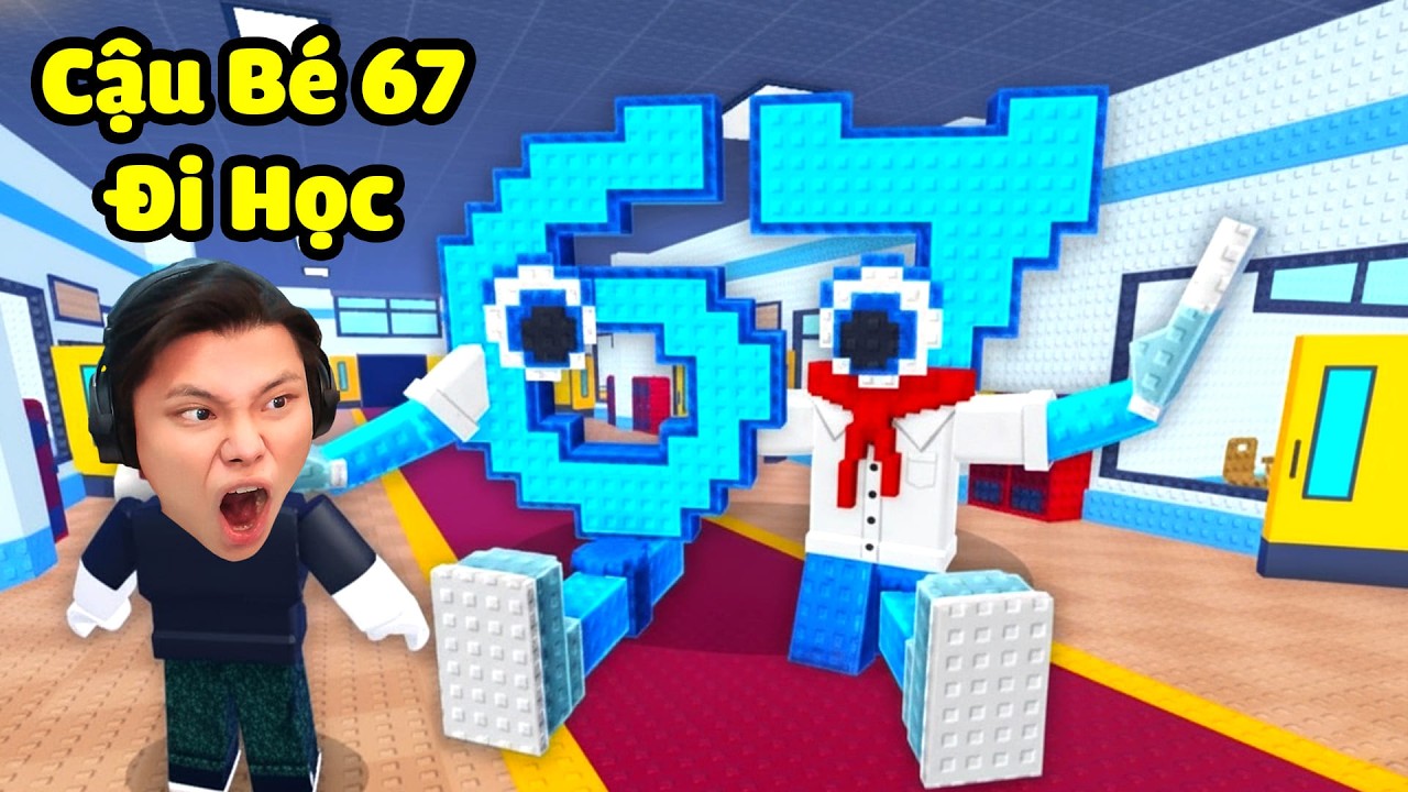 [ROBLOX] ADMIN SAMMY BẮT CẬU BÉ 67 ĐI HỌC😭🎒JAYGRAY PHÁ ĐẢO TRƯỜNG HỌC STEAL A BRAINROT SIÊU HÀI