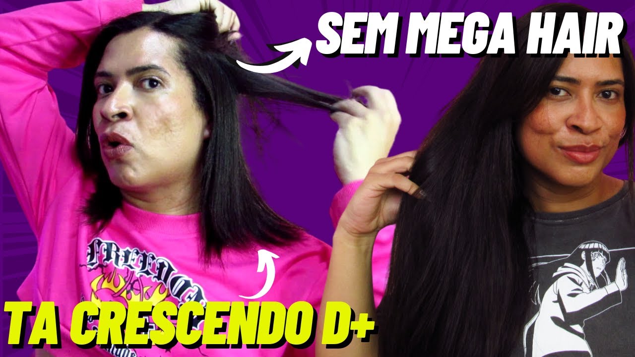 TIREI O MEGA HAIR - MEU CABELO TÁ CRERSCENDO DEMAIS - DENISON DIAMOND