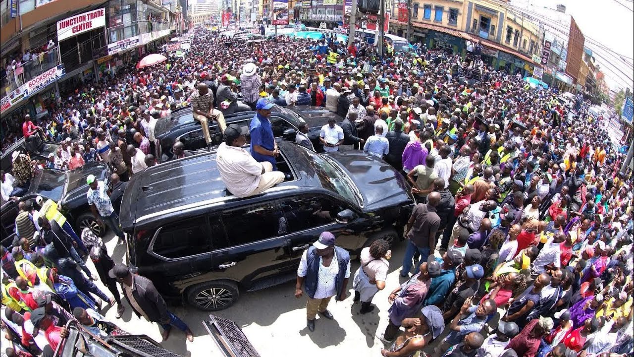 LIVE; GACHAGUA, KALONZO STORMS BOMET COUNTY!!!