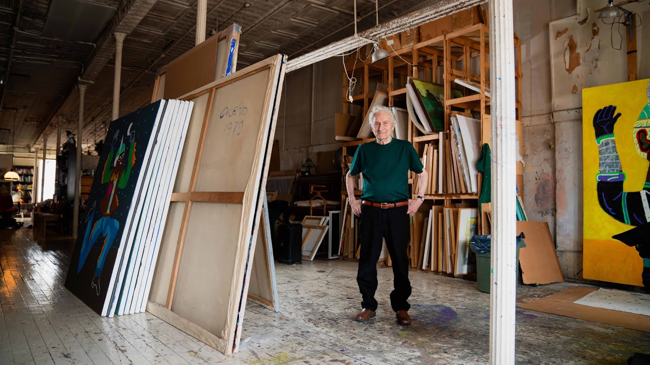 I Photographed Painter Carmen Cicero in his NYC Studio