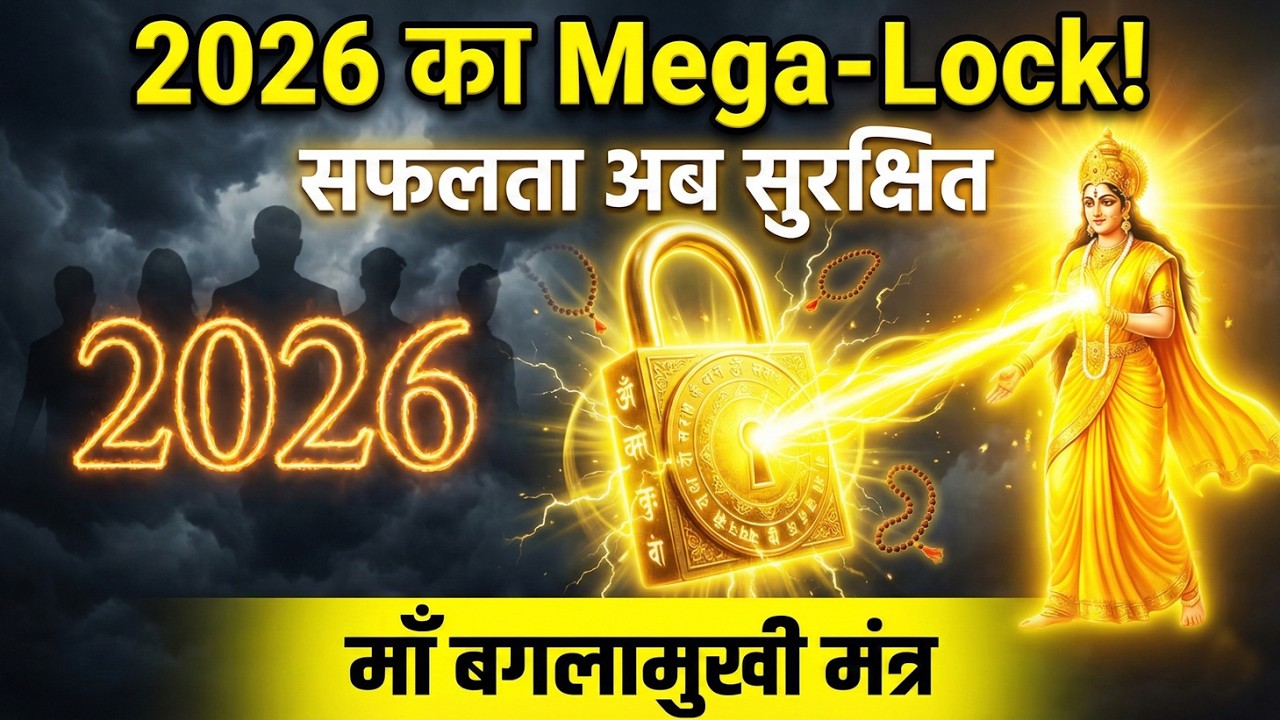 2026 सूर्य वर्ष का सबसे गुप्त रहस्य! माँ बगलामुखी का ब्रह्मास्त्र माला मंत्र | माँ बगलामुखी मंत्र