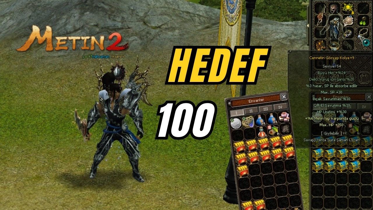 EFSUN, SANDIK VE 100 HEDEFİ | Metin2 Arkadaşlar EPSİZ/YARDIMSIZ SERİ