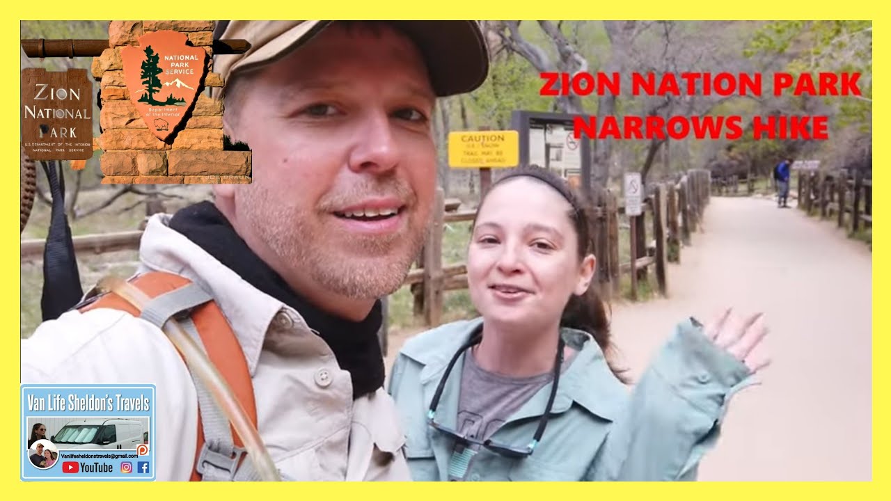 12 MILES IN WAIST HIGH WATER NARROWS HIKE IN ZION NATIONAL PARK. REAL VANLIFE TRAVEL VLOG