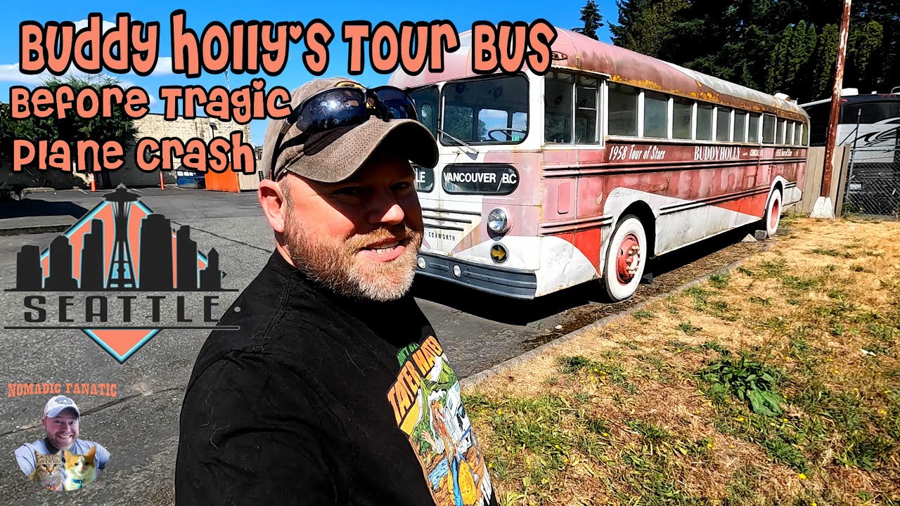 Strange Seattle Finds ~ Buddy Holly's Bus, XXX Burgers, & Offbeat Quirky Tour