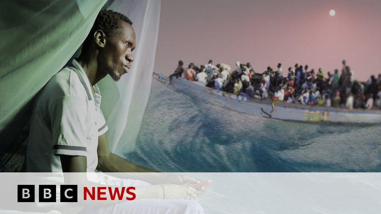 One man's determination to take deadly migrant route from Senegal to Canary Islands | BBC News