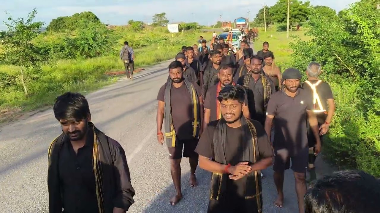Swamy Saranam Ayyappa 🙏 Maha Padha Yatra – Day 11!Our devoted team continues.
