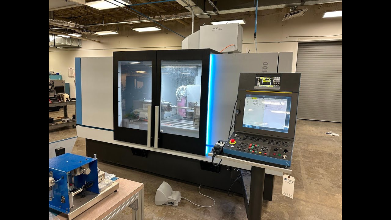 CNC & Grinding Facility Closure Lot 225 - 2021 KELLENBERGER 100 CNC CYLINDRICAL GRINDING MACHINE