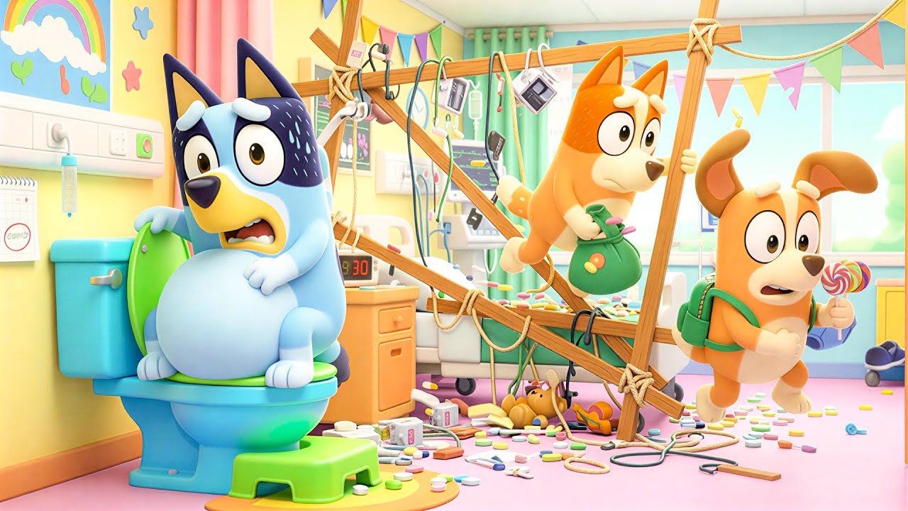 OH NO! Where Did Bluey Go Is She Lost Forever l BLUEY FUNNY ANIMATION
