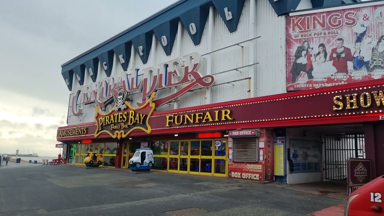 How The Building Of Central Pier And The Pink Building Are Connected Blackpool 