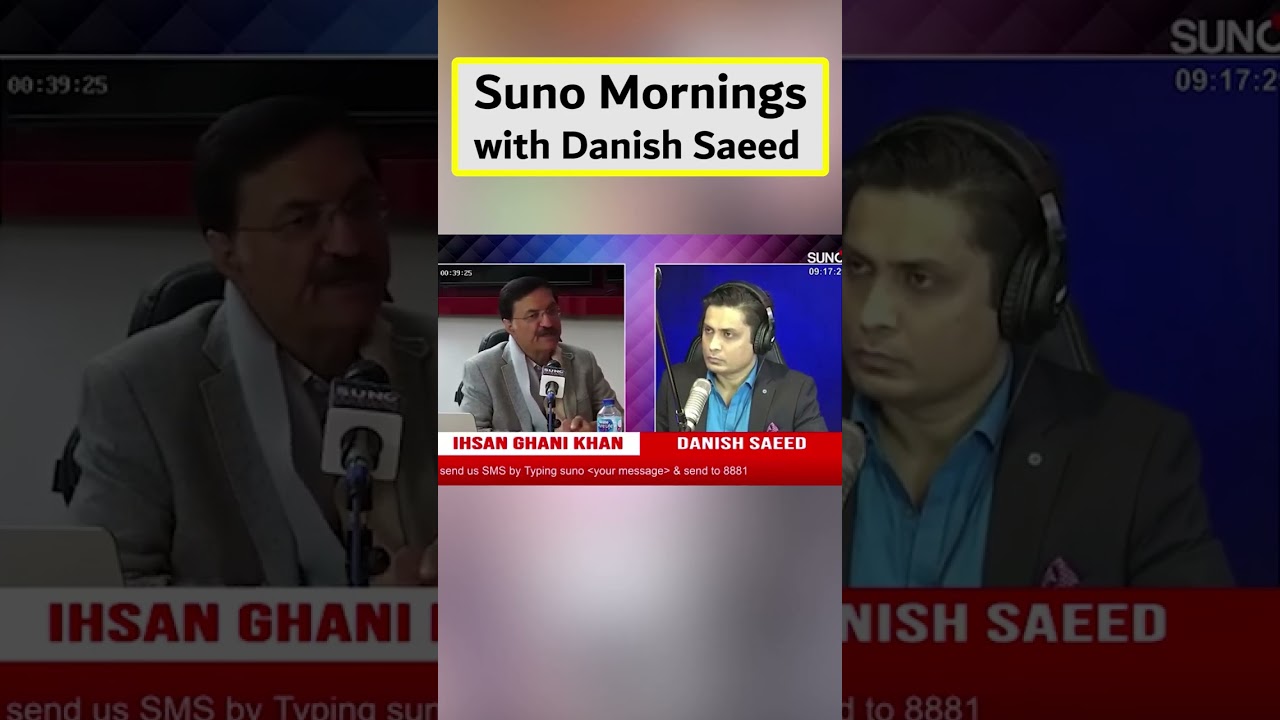 Role of NACTA in Countering Terrorism | Ihsan Ghani Khan  Live in session with Danish Saeed