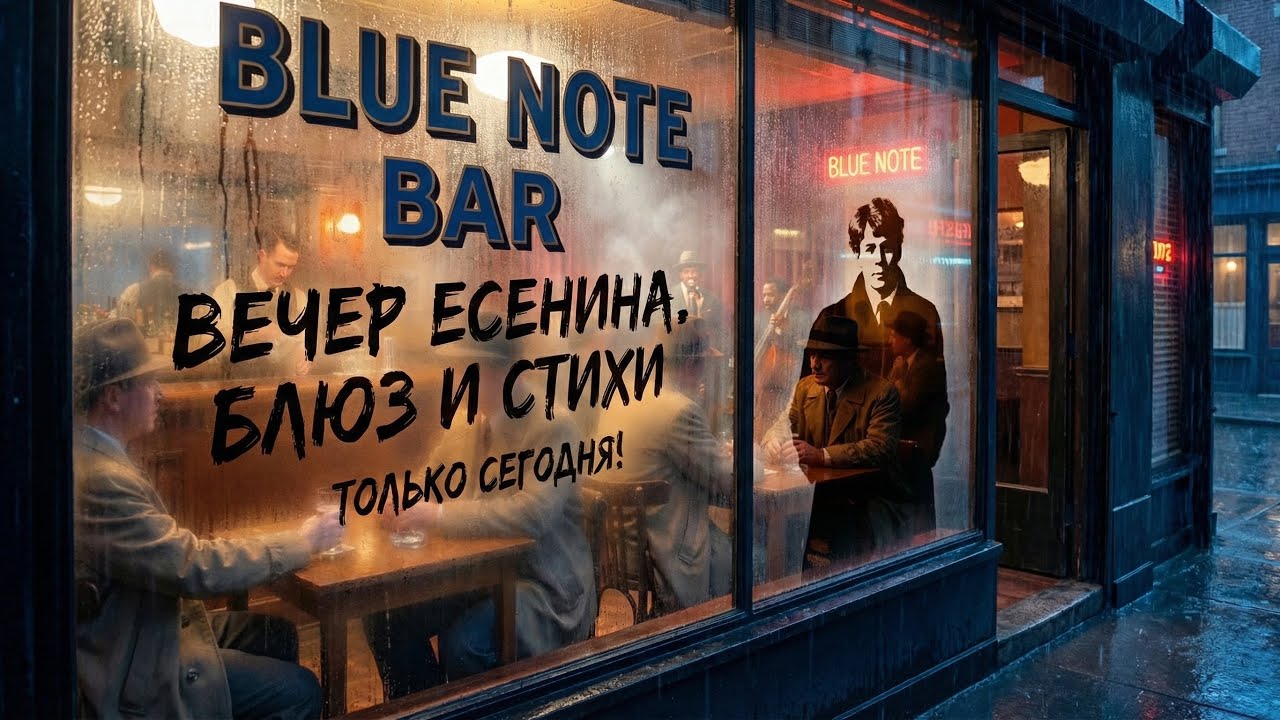 🎤⚡Сергей Есенин – Мне осталась одна забава (Блюз Нуар Клип)