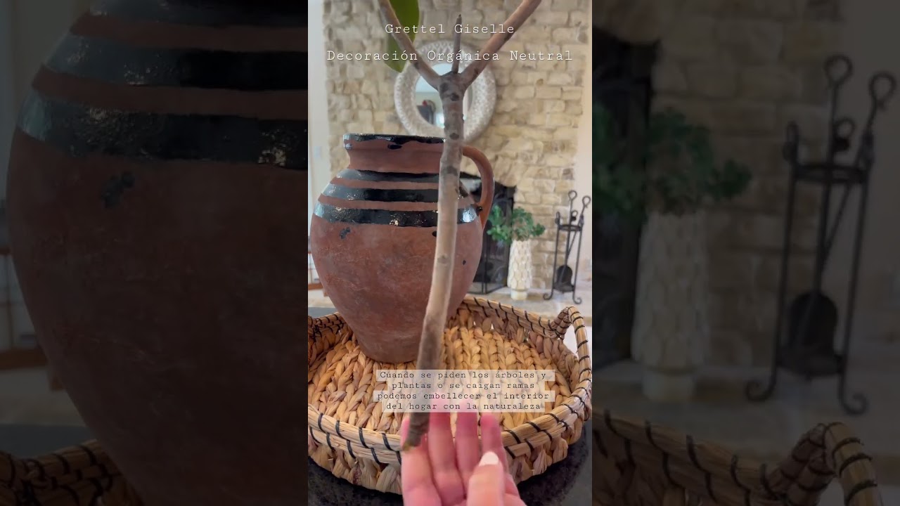 DECORACI&Oacute;N NEUTRAL ORG&Aacute;NICA EN PRIMAVERA #neutraldecor #decoracionprimavera2023 #decoracionneutral