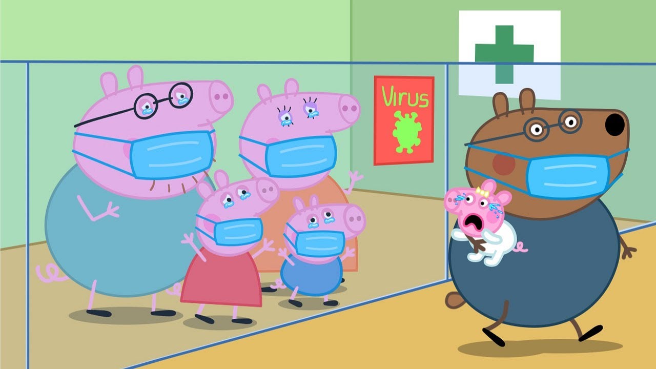 Evie Pig is Not Infected By Virus - Peppa Funny Animation