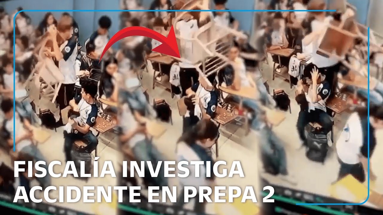 Fiscalía investiga golpe en la cabeza que dejó a estudiante de Prepa 2 con traumatismo