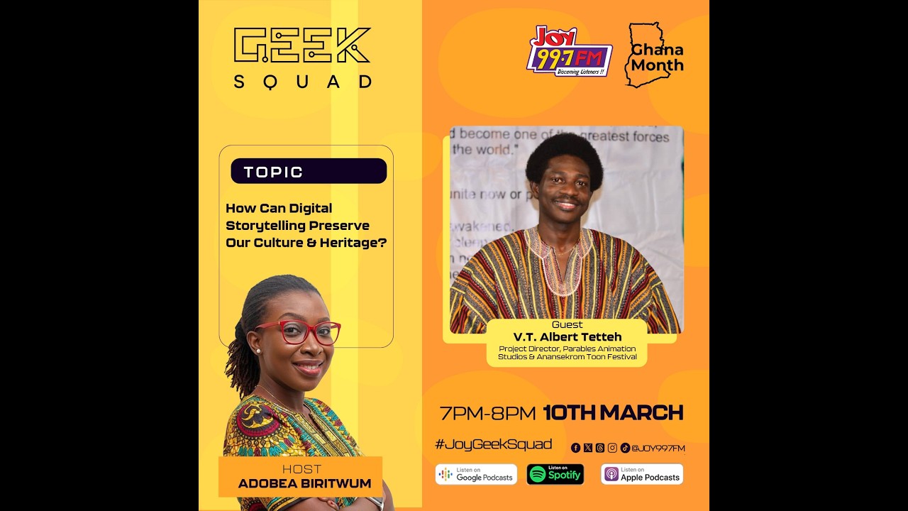 How Digital Storytelling Can Preserve Our Culture and Heritage | Geek Squad (10-03-26)