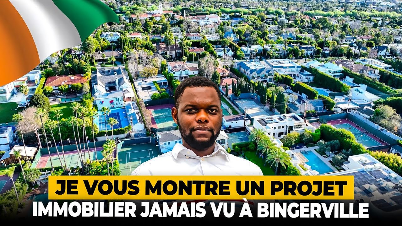 Visite d’un projet immobilier qui change Bingerville, Abidjan