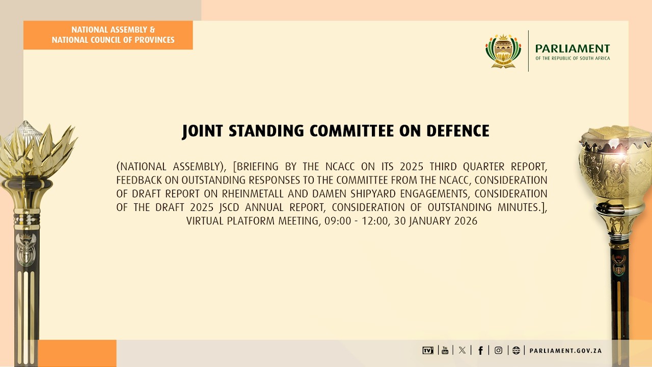Joint Standing Committee on Defence, 30 January 2026