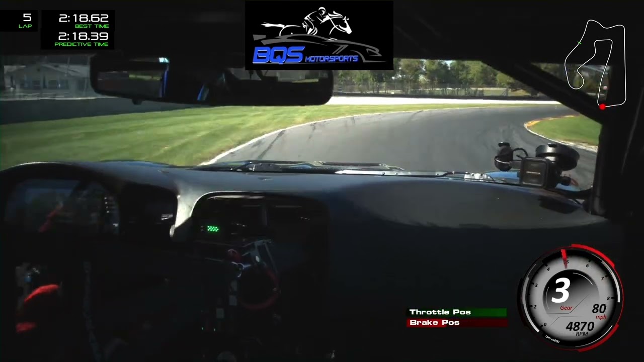 2024 SCCA Runoffs at Road America Test Lap GT2 C6 Corvette