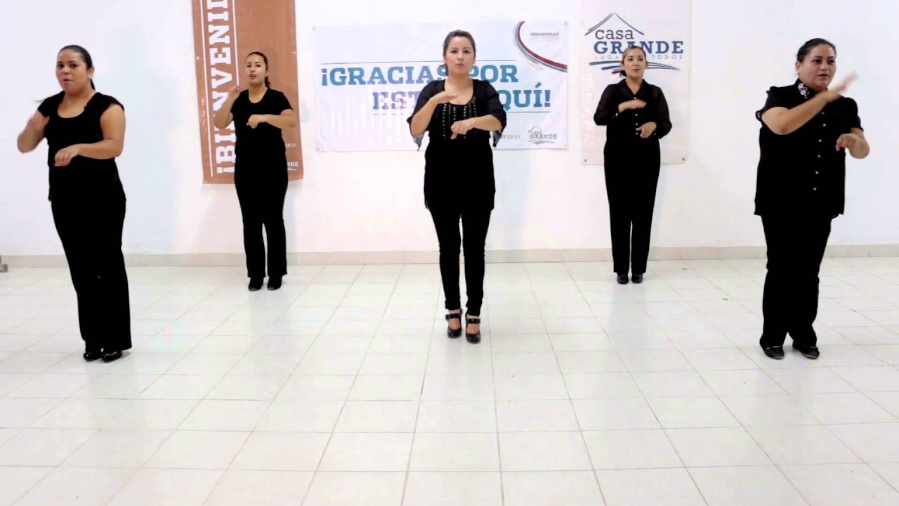 Grupo de lengua de señas mexicanas (LSM)  presentación básica e Himno de la alegría