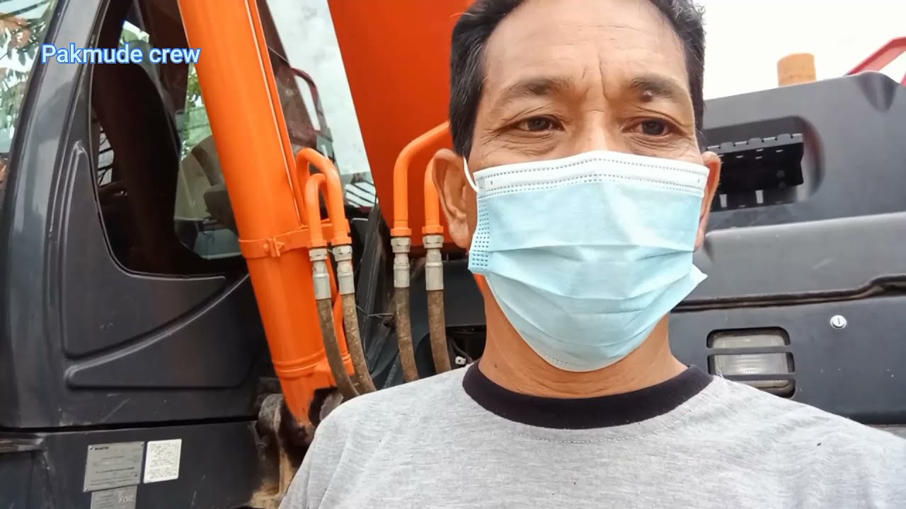 overload realief // Excavator hitachi zaxis 210