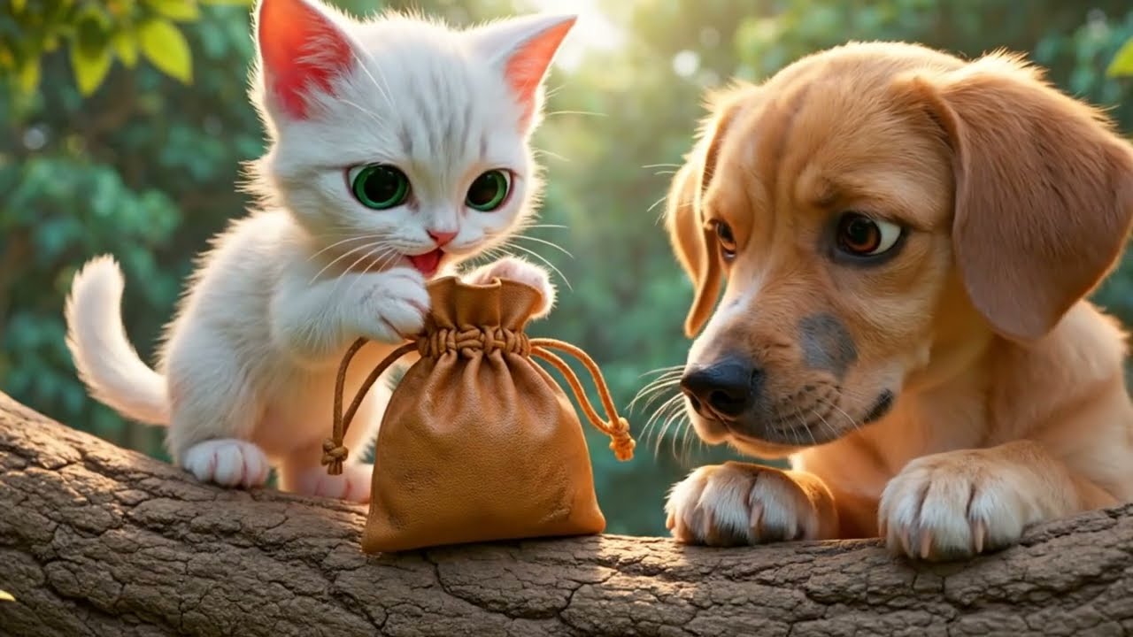 Mini Kitten, Bunny aur Puppy ka Jungle Market! 🐯 Penny Parrot ki Madad| Cute Kitten Cartoon in Hindi