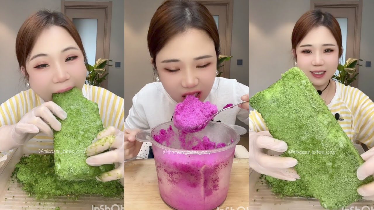 [BitesOnly] || Her Shaved Coloured Ice Eating Asmr 🤤🤤 ||