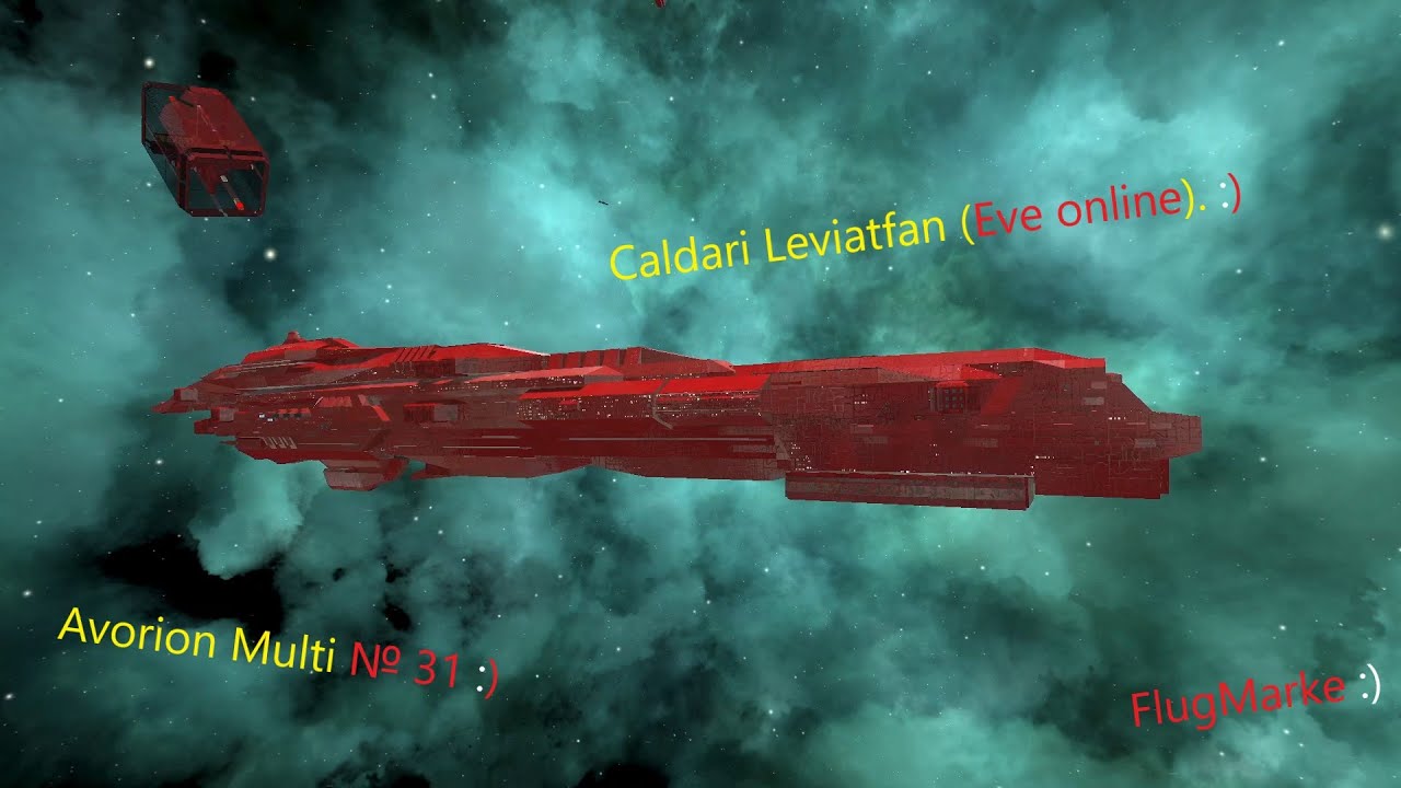 Avorion Multi № 31. Caldari Leviatfan (Eve online).