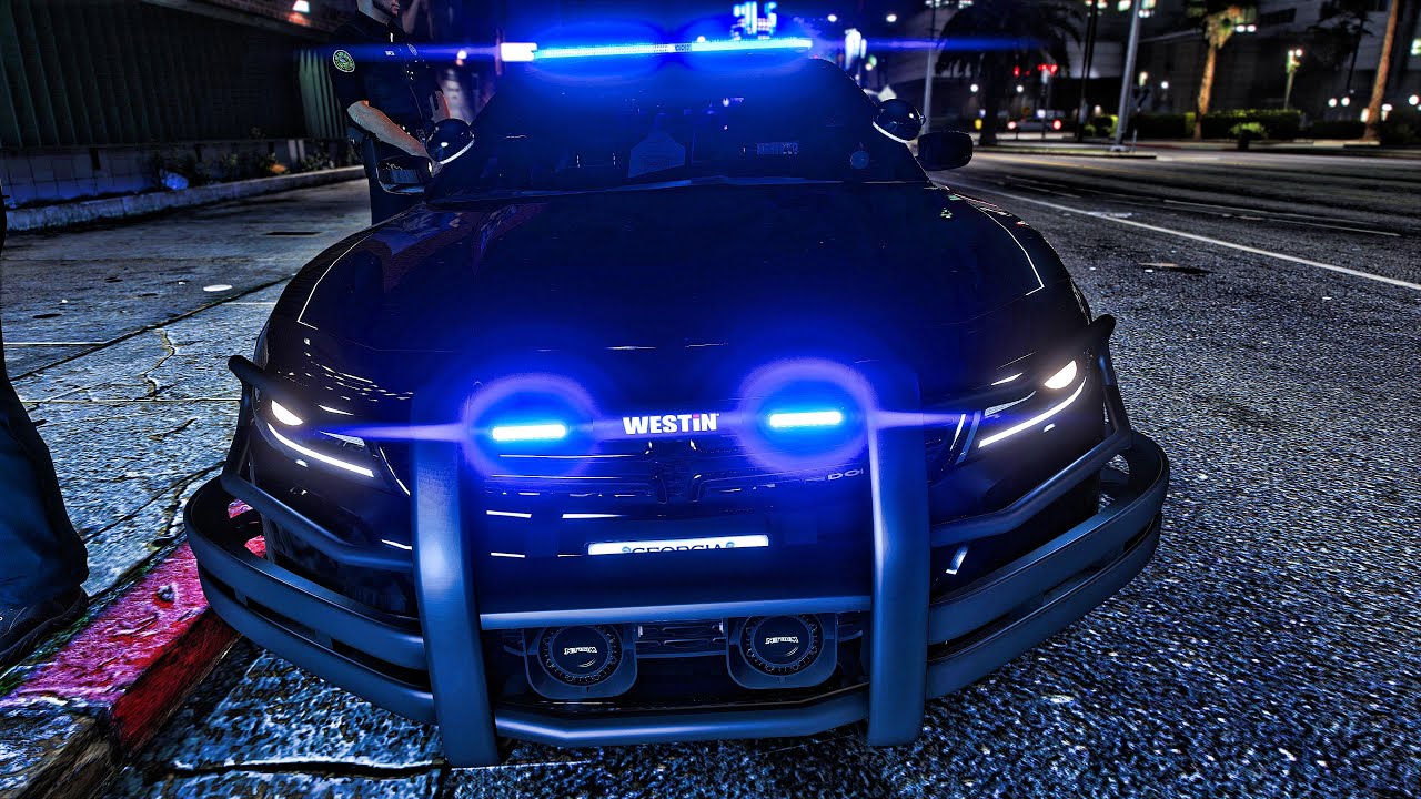 Городской патруль|| Мод GTA 5 Lspdfr|| ATL #lspdfr #stevethegamer55