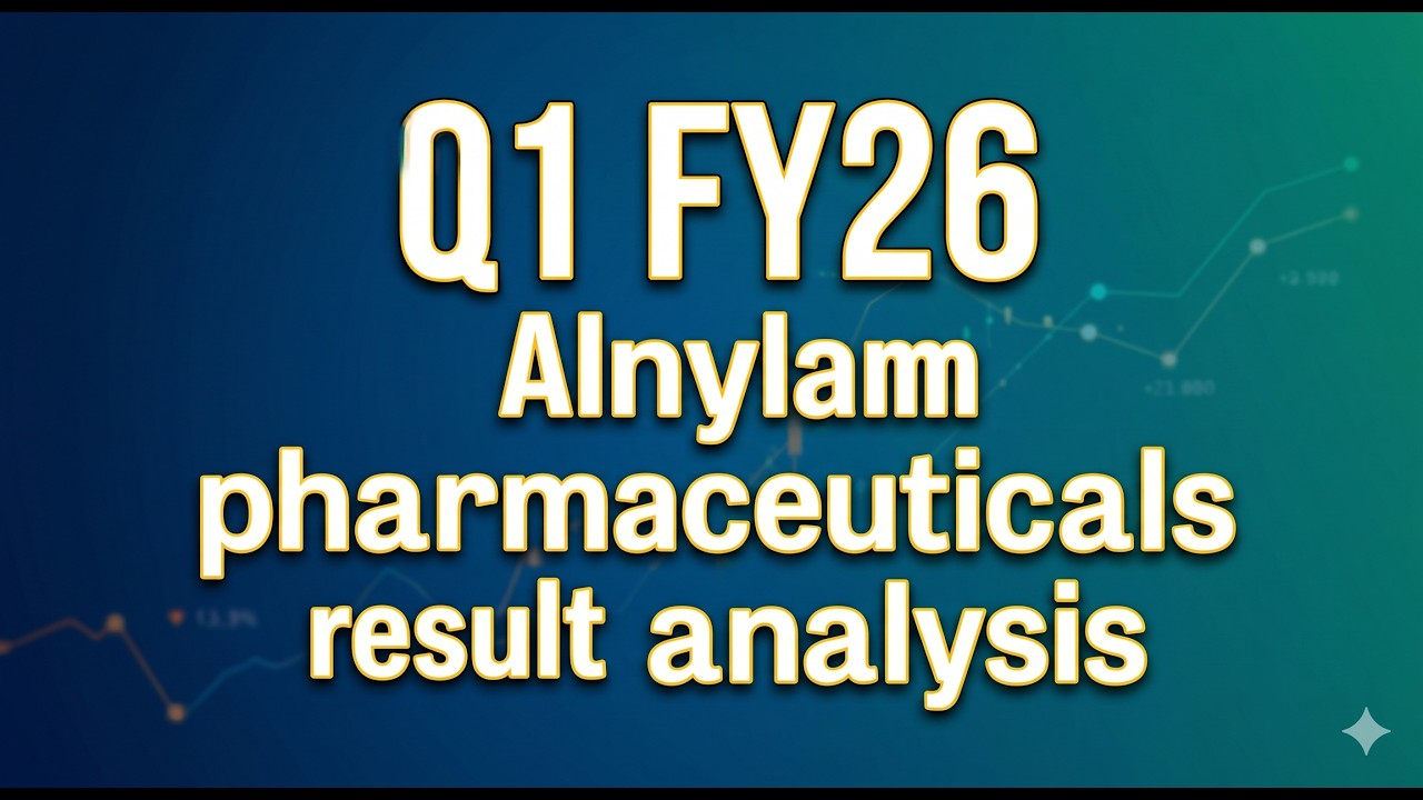 Q1FY2026 Alnylam Pharmaceuticals (ALNY) stock | 70% revenue growth in FY26 | Result discussion