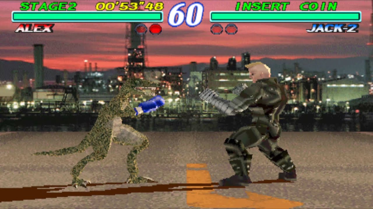 Tekken 2 VER.A [Arcade] - play as Alex