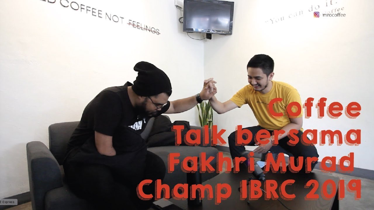Coffee Talk bersama Fakhri Murad  Champ IBRC 2019