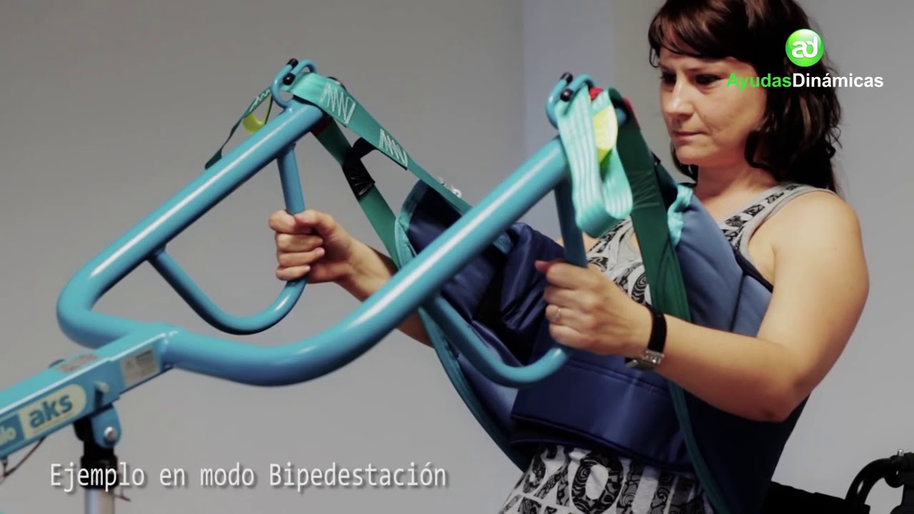 Grúa de bipedestación elevación y traslado 'DUO' | Accessible Madrid