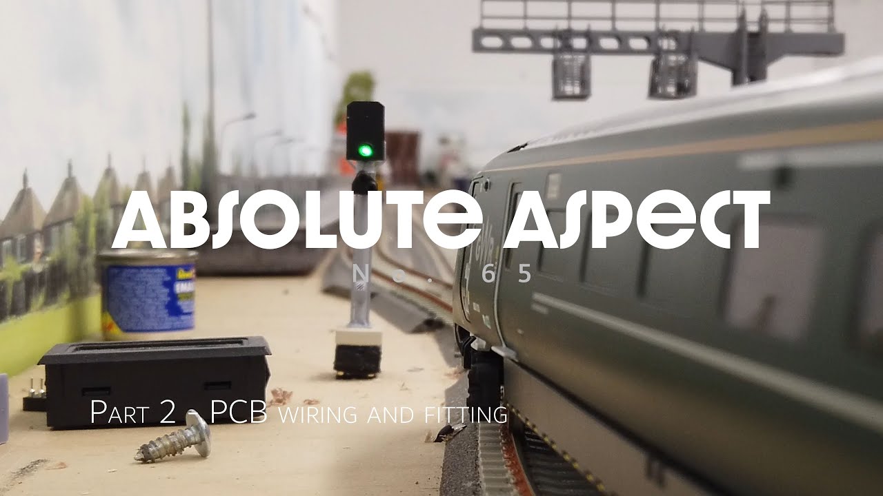 Building a Model Layout in the Garage - 65 - Final Test and Fitting of Signal
