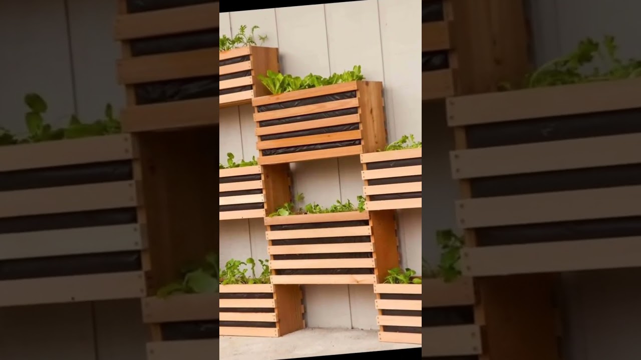 Natural material like Wood look perfect in your garden 👏🥕