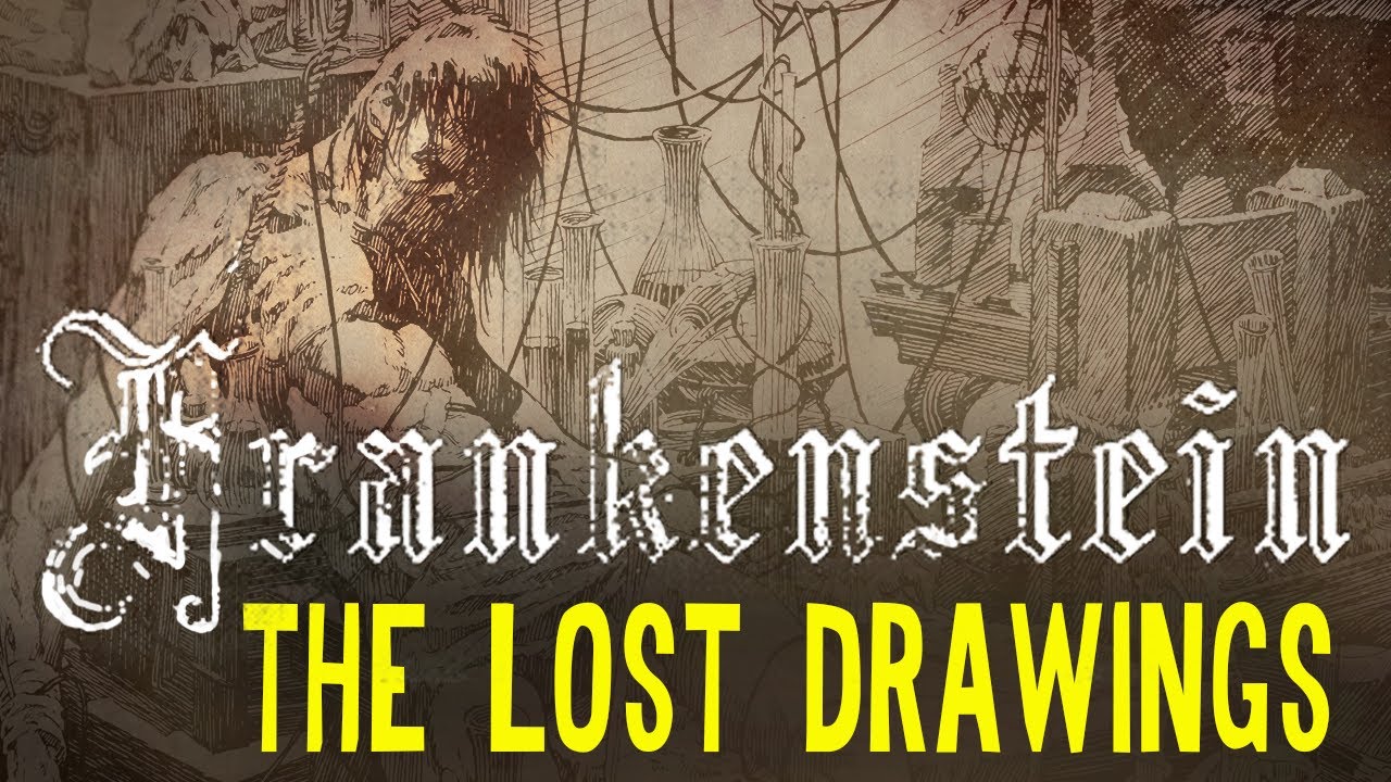 The Lost Drawings of Frankenstein | Bernie Wrightson’s Hidden Pen and Ink Illustrations