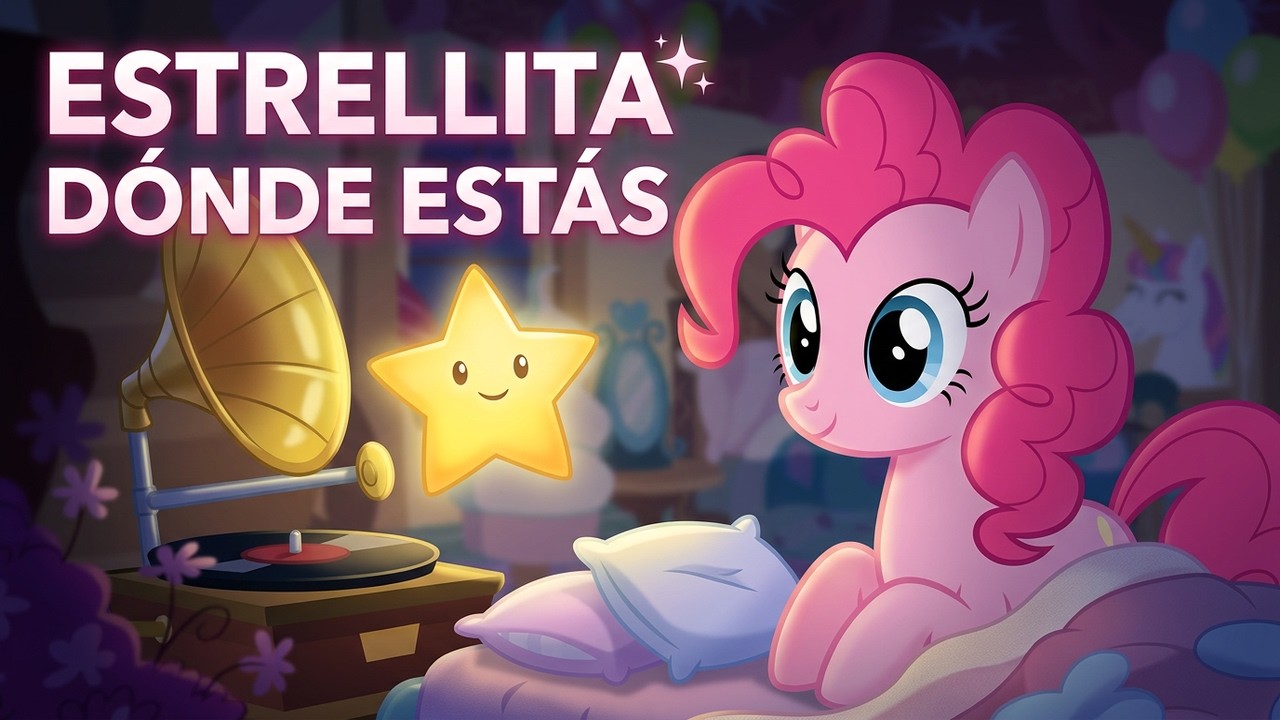 Estrellita Dónde Estás 🦄 Twinkle Twinkle Little Star Spanish Version | My Little Pony