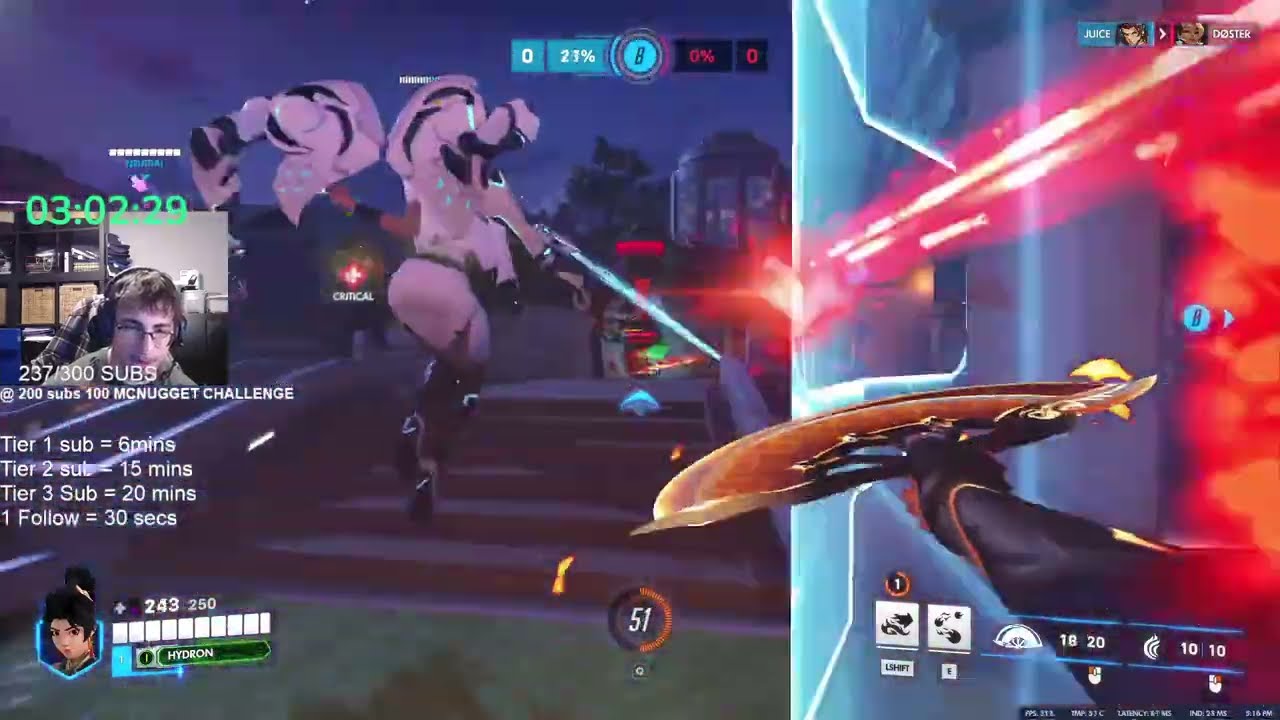 Гидрон, новый DPS Анран, профессиональный геймплей Overwatch