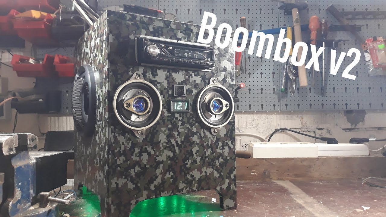 Jak przerobić radio samochodowe na AUX/ulepszenie boomboxa